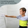 Tondiamo 200 Pcs Outlet Insulation and Draft Sealers Foam Insulation