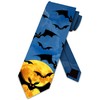 Corbata Flying Bats para hombre de Halloween por Three Rooker