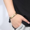 [Apocalyptic-K] Titanium Magnetic Bracelet, (Light) Mens Magnetic Bracelet, Double Ferromagnetic