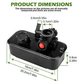 Metal 494406 Fuel Tank 795477 Carburetor for B S 498809 498809A 498811 93902 95902 95982 96902 96982 98902 98982 9B902 795469 794147 699660 794161