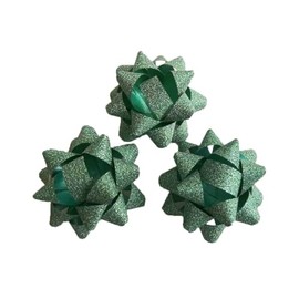 Green Gift Bows, Bows for Gift Wrapping and Presents,Christmas Bows,for Parties, Bouquet Packaging,Birthday Party, Weddings or Other Holidays.(2 inches,20 pcs)