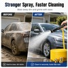 Metal Garden Hose Nozzle with Adjustable Jet-to-Mist Spray for Car
