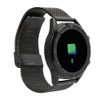 1.54-inch Full screen Waterproof Bluetooth Smart Sports Touch Smartwatch(Black Steel