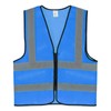 PATIKIL Reflective Safety Vest, X-Large High Visibility Security Vest with