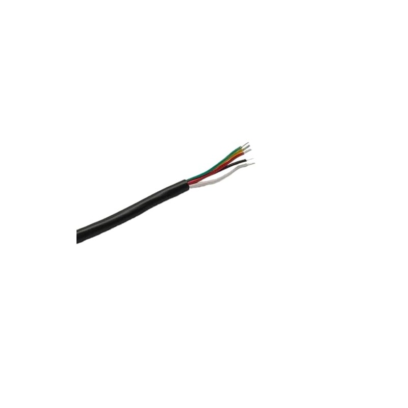 Pitertul 5Pin 3.9Ft Ebike Extension Cable Female Plug Waterproof Wire