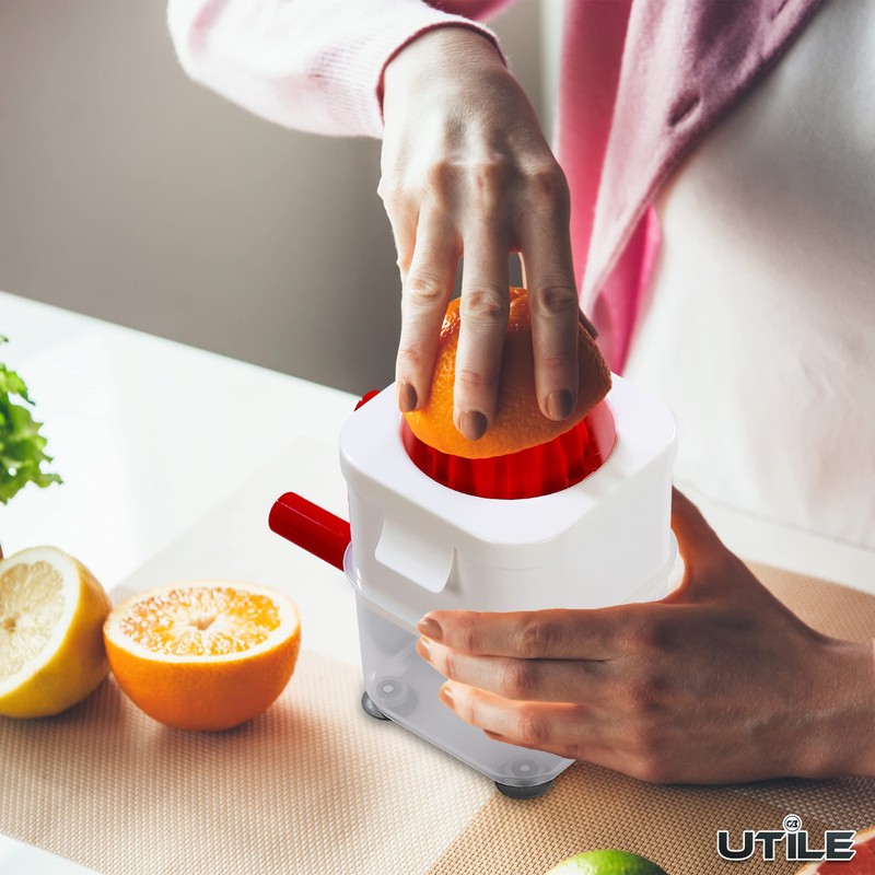 UTiLE: 2 in 1 Slush Machine & Orange Press -