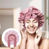 Satin Bonnet Night Sleep Cap, Double-Sided Silk Hood for Sleeping,