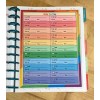 Handmade Bills to Pay (Rainbow) Two Sided Dashboard for use