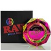 Rainbow Glass Ashtray by Raw