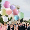 8pcs 36inch Large Pastel Balloons - Big Round Latex Giant