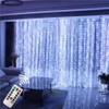 100 LED White Curtain Light for Party/Wedding/Festival/Christmas,Window Blinking String Light