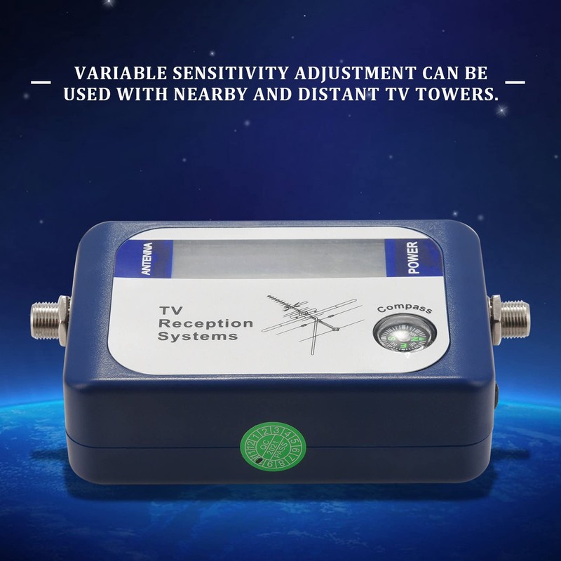 Atelierate Tv Antenna Finder Digital Aerial Terrestrial Signal Strength Meter