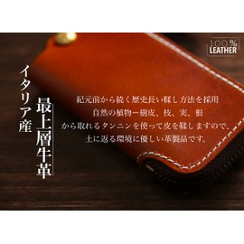 [Zen] Key Case, Car, Card Case, Men's, Women's, Leather, Cowhide Leather, Black