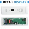 297370600 Upgraded Freezer User Control Display Board Assembly Compatible with
