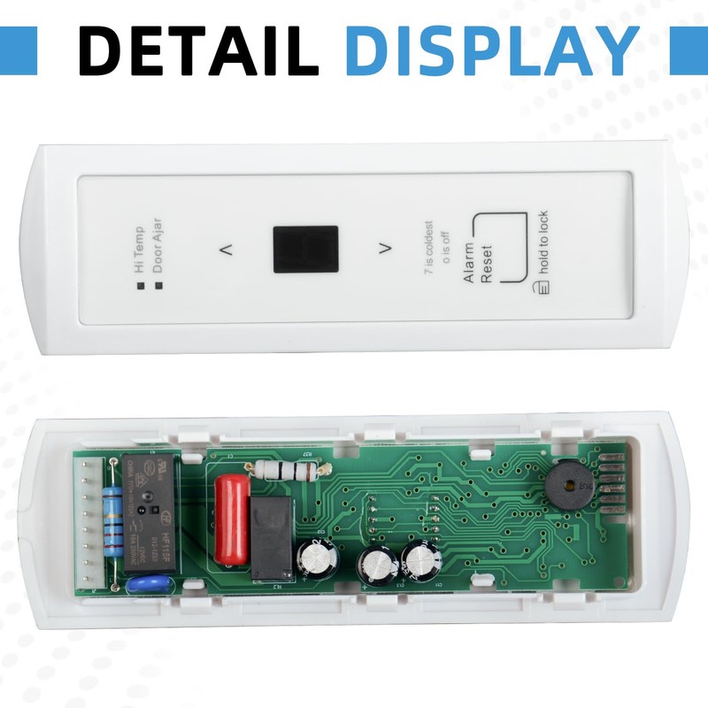 297370600 Upgraded Freezer User Control Display Board Assembly Compatible with