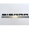 GMC 2019-2023 GMC SIERRA LETTERS EMBLEMS Gloss BLACK 1500 2500HD