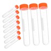GLEAVI 10ml Mini Storage Bottles Caps Test Tube Vials Vials
