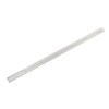 uxcell Straight Ruler 600mm 24 Inch Metric Stainless Steel Measuring