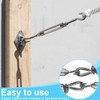 ZAMXHUG Turnbuckle - 6 Pieces, Turnbuckle Stainless Steel, Turnbuckle Wire
