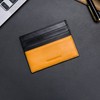 Cockatoo Slim Minimalist Leather Wallet, Front Pocket Wallets Credit Card