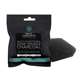 Daily Concepts Multifunctional Soap Sponge to Exfoliate, Cleanse and Detoxify The Skin, Safe for All Skin Types 52g