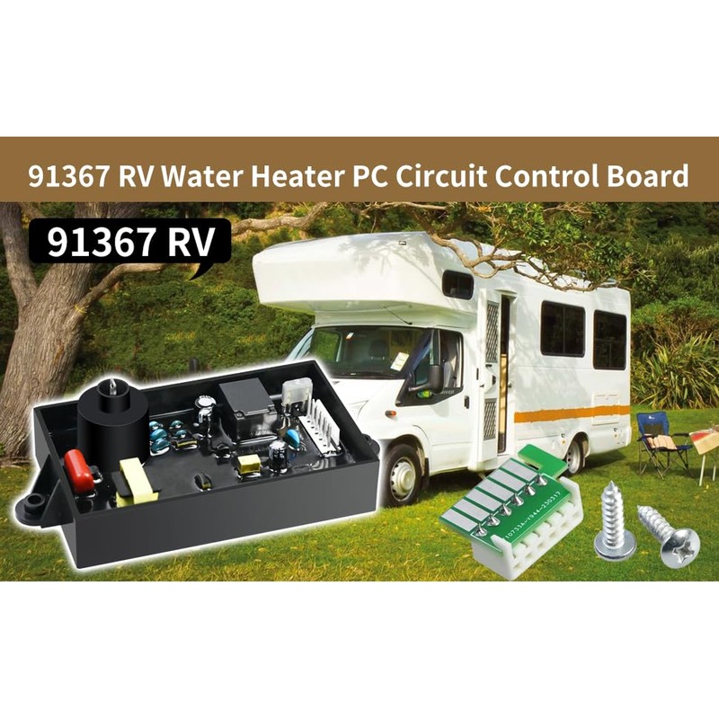Alikali 91367 RV Water Heater Control Circuit Board Compatible with