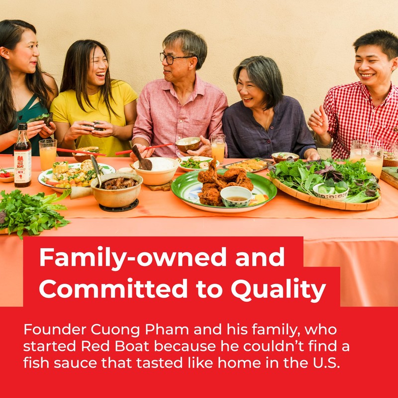 Red Boat Fish Sauce | Premium 40°N Fish Sauce made