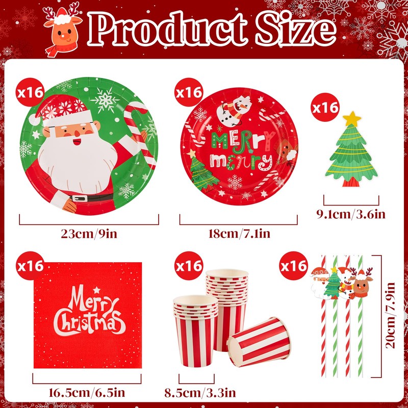 Multi-piece Christmas Placemat