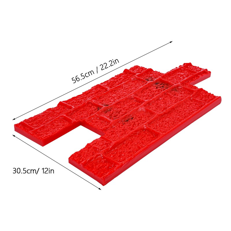 Decorative Concrete Texture Mats Concrete Stamping Mold 22.2 * 12inch