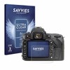 Savvies Pack of 6 Screen Protectors Compatible with Nikon D90