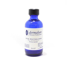 Dermalure PROFESSIONAL (MEDICAL GRADE) Acid Neutralizer Skin pH Balance - Super Effective for any Chemical Peel Neutralization & Balance the pH of your Skin with in 10 Second (2oz. 60ml)