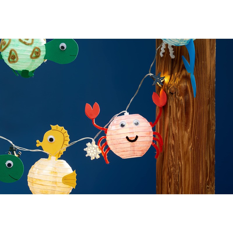 Pack of 10 Lanterns, Lampshades, Paper Lamps, Light Decoration, Decorative