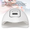 UV LED Nail Lamp Automatic Sensor 45pcs Light Chips 4