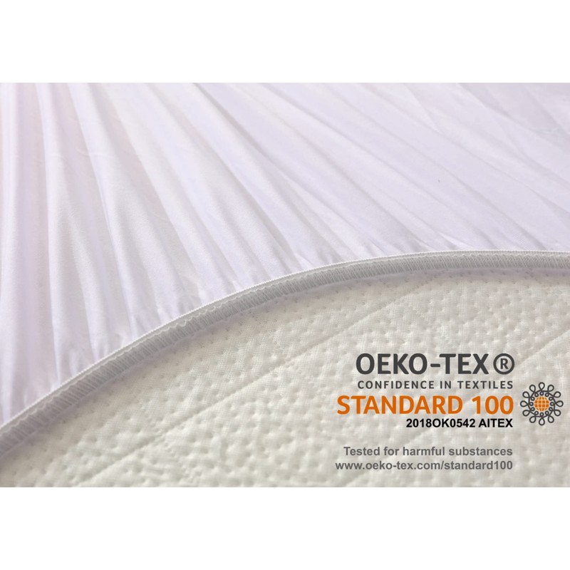 ZOUK Premium Cot Bed Mattress Protector 70 x 140cm -