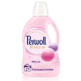 Perwoll Renew Wool & Fine Fabric Care (1 x 21 Wash Loads) Liquid Detergent for Wool, Silk and Fine Fabrics