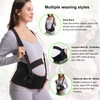 DOEOMK 5 in 1 Pregnancy Support Belt, Pregnancy Seat Belt