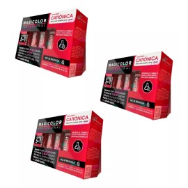 Magicolor 3pz Magicolor Ampolletas Catiónica 10pz X20ml