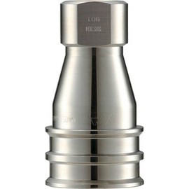 Nuck Quick Coupling, SPE Type, Stainless Steel, High Flow Type, For Male Thread Mounting
