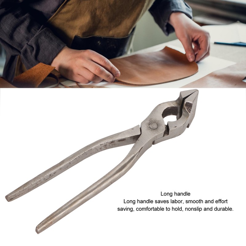 Leather Press Pliers Alloy Steel DIY Leather Craft Flatten Pliers