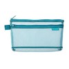 DESIGNPHIL Midori 41835006 Pen Case, Mesh Pen Pouch, Blue A