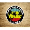 3" 30A FLORIDA SANTA ROSA BEACH DECAL STICKER EMERALD COAST