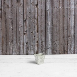 ArtStone 35066 Ella Square Planter, 6-Inch, Mint