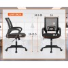 FDW BestOffice Ergonomic Desk Mid-Back Mesh Computer Lumbar Support Comfortable