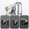 Giantree 8 Pcs Gilding Magnetic Threaded Soldering Iron Ring Adapter