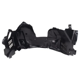 TRQ TRQ Front Right Inner Fender Liner Black Passenger Side Compatible with 2016-2020 Ford Mustang FO1249183