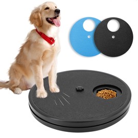 Dog Nail Scratch Board - 3 in 1 Rotatable Round Dog Scratch Pad for Nails with Treat Box, Dog Nail File Toy, Scratching Board for Dogs,Shorten Dog’s Side Nail Easier for Small and Large Dogs