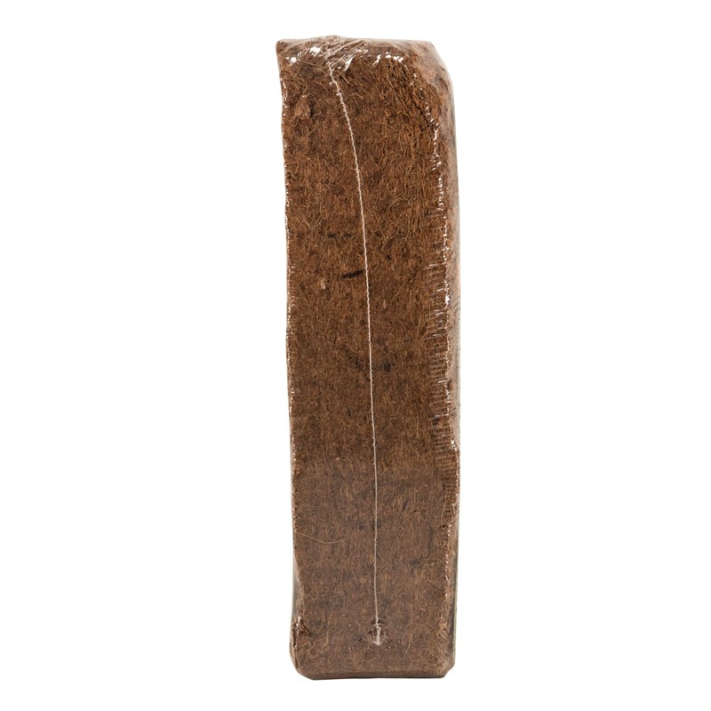 Eco Earth Compressed Coconut Fiber Substrate Single Brick, 2 Pack