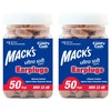 Macks Ultra Earplugs, 2 Packs, 100 Pack / Macks 울트라 귀마개, 2개, 100개입