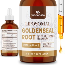 Goldenseal Root Extract 3000mg for Immune and Respiratory Wellness - Fast Absorbing | Sugar-Free | Vegan | 4 Fl Oz
