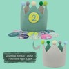 Sugeru Muslin Birthday Crown with Numbers, Boys’, Girls’, Children's Birthday